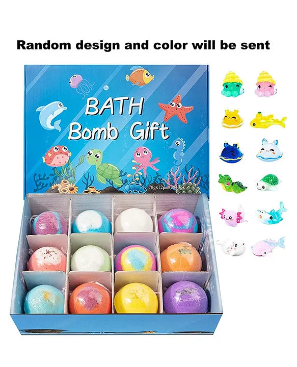Bath Bombs for Kids with Toys Inside