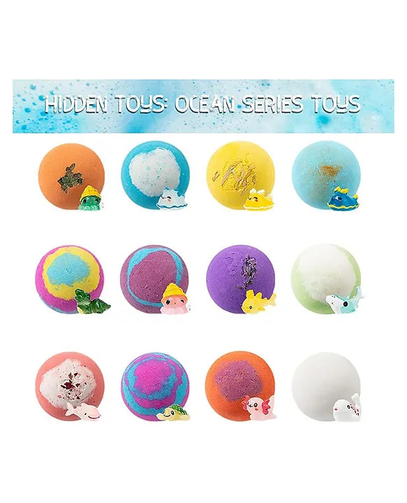 Bath Bombs for Kids with Toys Inside